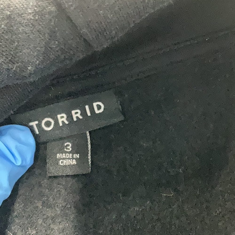 Torrid Black Cozy Hoodie - Picture 5 of 5